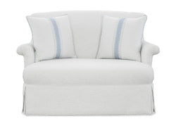 Fitzroy Skirted Settee