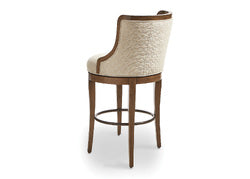 Corbin Wood Back Memory Swivel