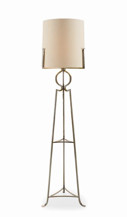 Polished Steel Floor Lamp – Floor Lamps by Century Furniture | Sutter & Vale