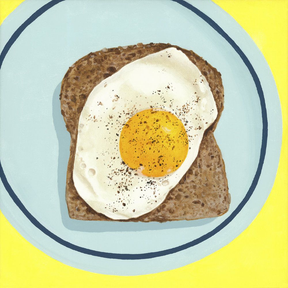 Egg on Toast 1 artwork