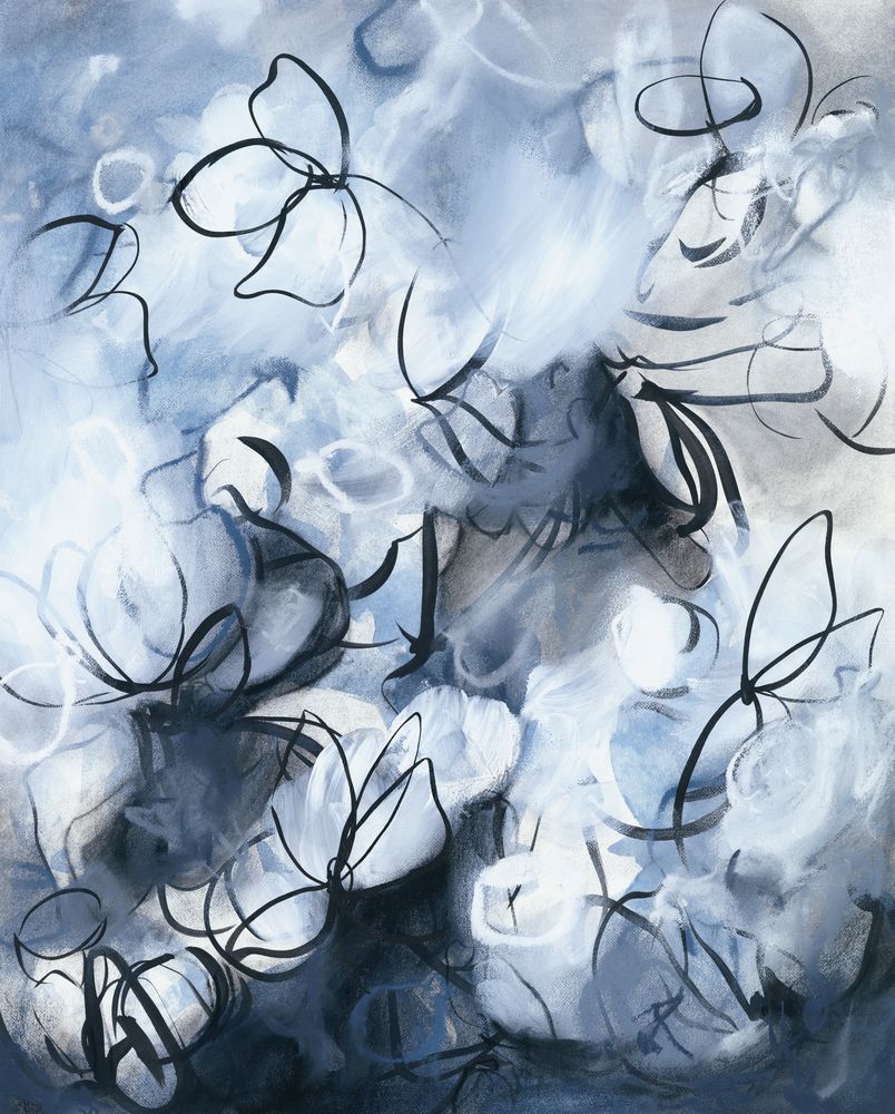 Sonnet in Blue 1 artwork