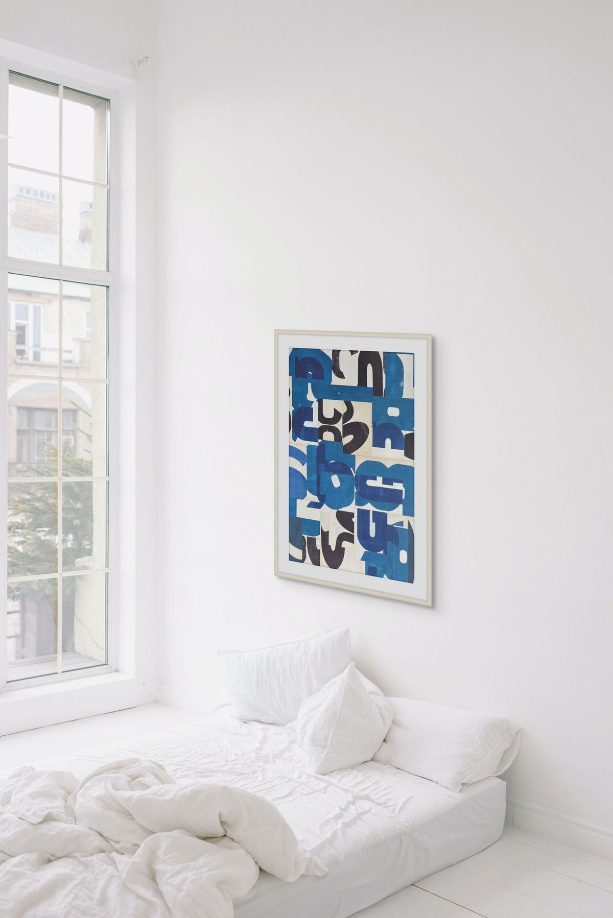 Blue Notes 1 in a room