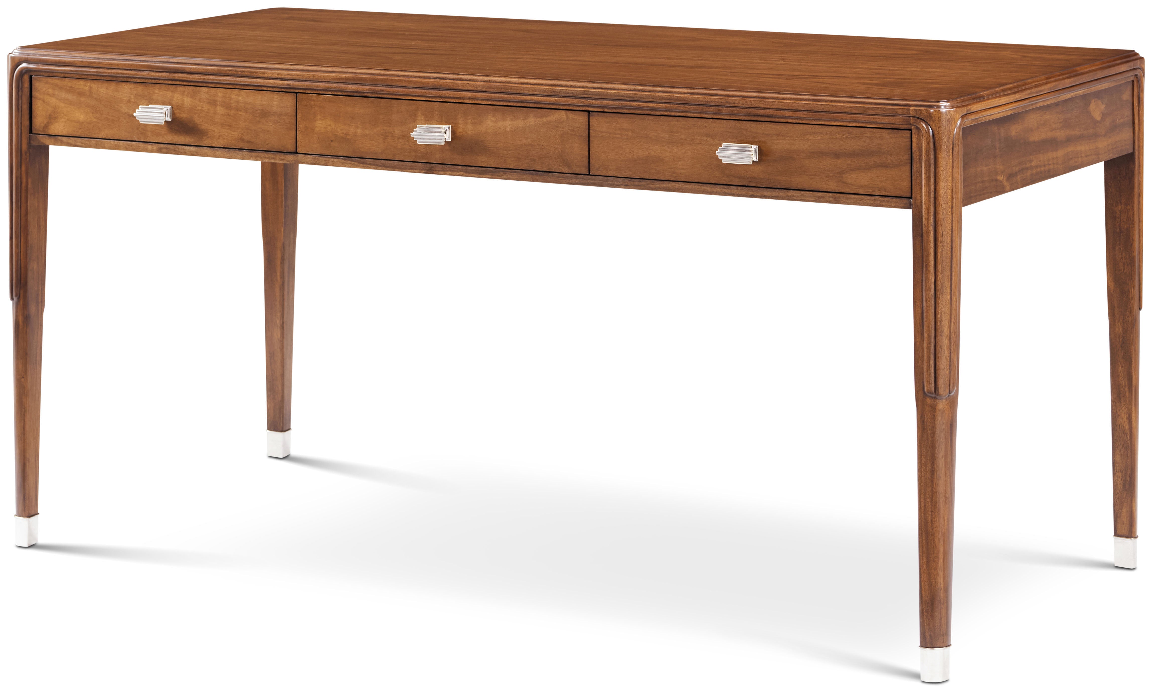 Dorchester Desk in VCF1833_Mayfair_MCF494_Antique_White_Brass / Wood, Brass, Veneer - Theodore Alexander