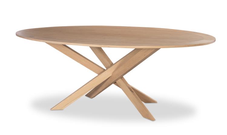 Open Sky Oval Dining Table - Natural – Dining Tables by Century Furniture | Sutter & Vale