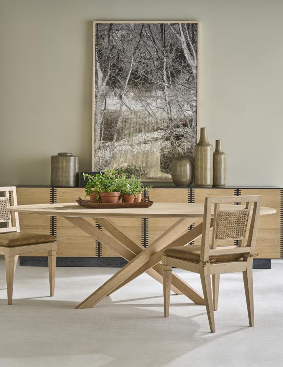 Open Sky Dining Chair - Natural – Dining Chairs by Century Furniture | Sutter & Vale