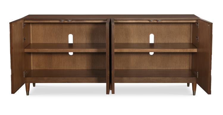Cantata Four Door Credenza – Credenzas by Century Furniture | Sutter & Vale