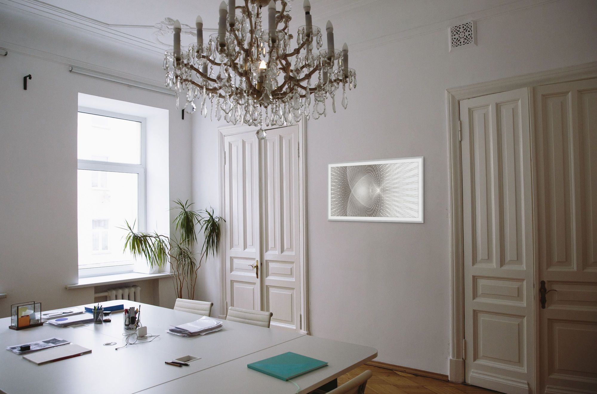 Adjoining Spheres 2 in a room