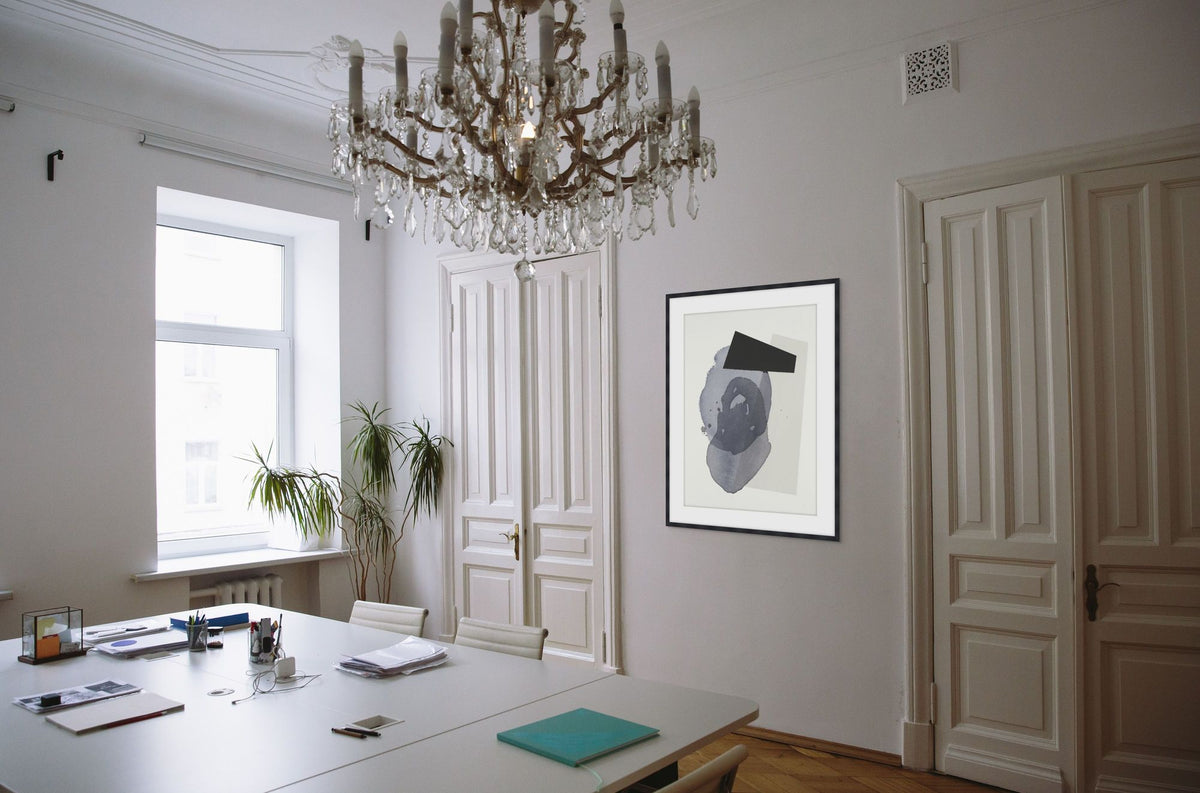 Blue Meets Black 3 in a room