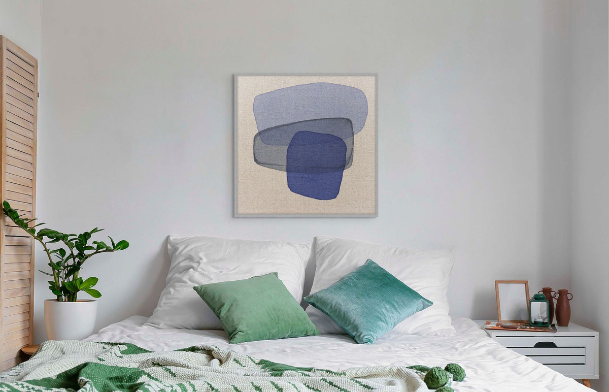 Bare Blue 1 in a room