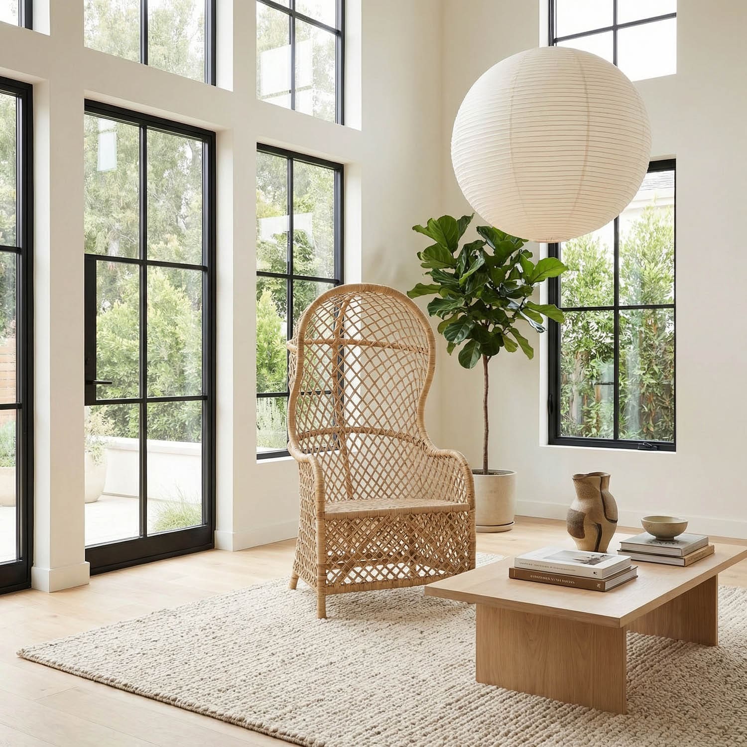 Gigi Chair, Rattan