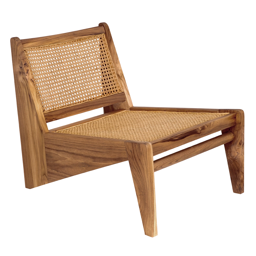 Udine Chair With Caning, Teak