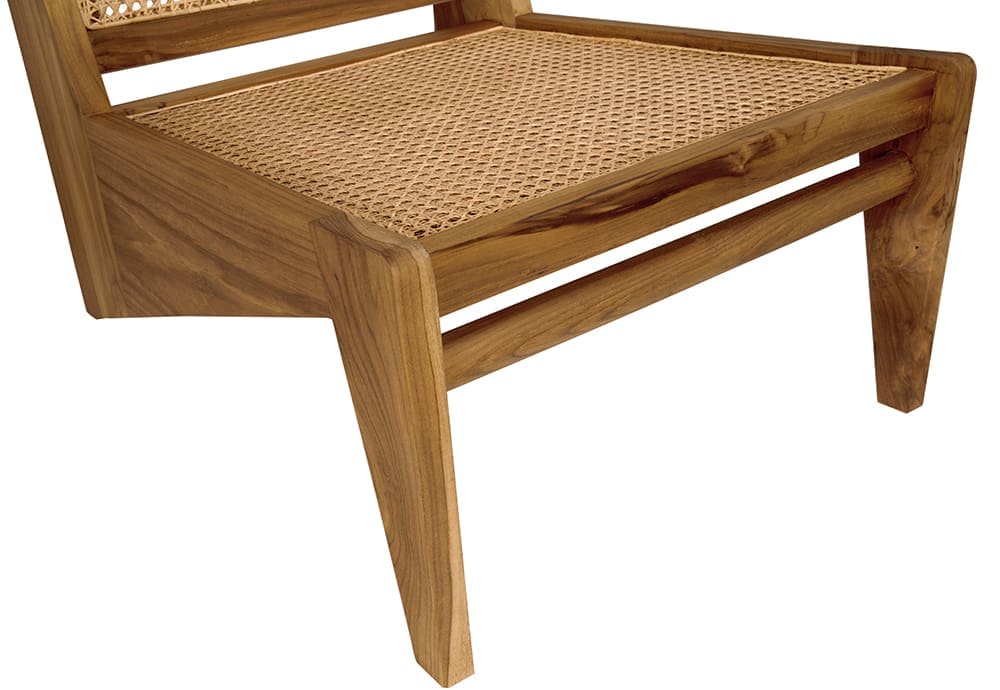 Udine Chair With Caning, Teak