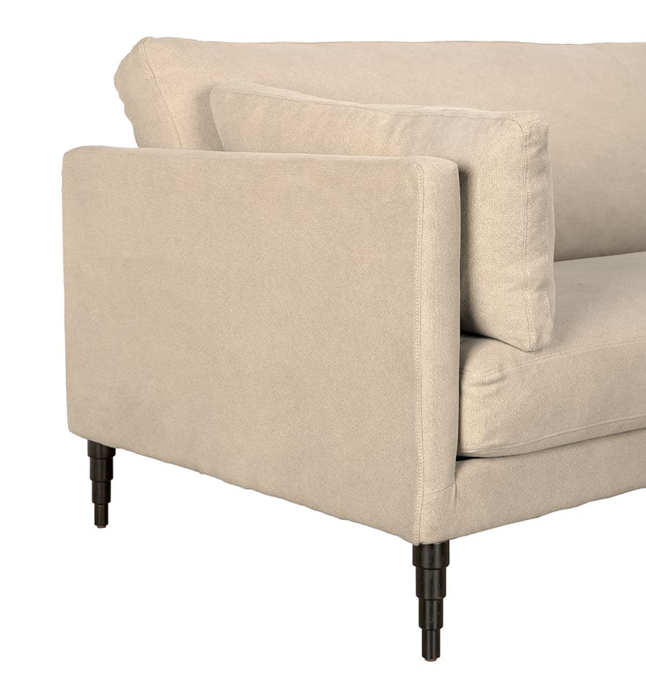Andalusia Sofa with Natural Linen