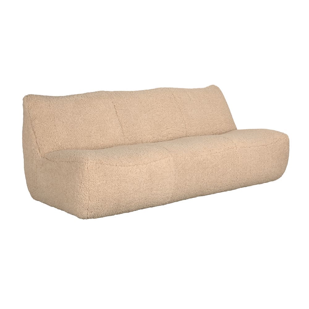 McClain 3 Seater, Camel Fabric