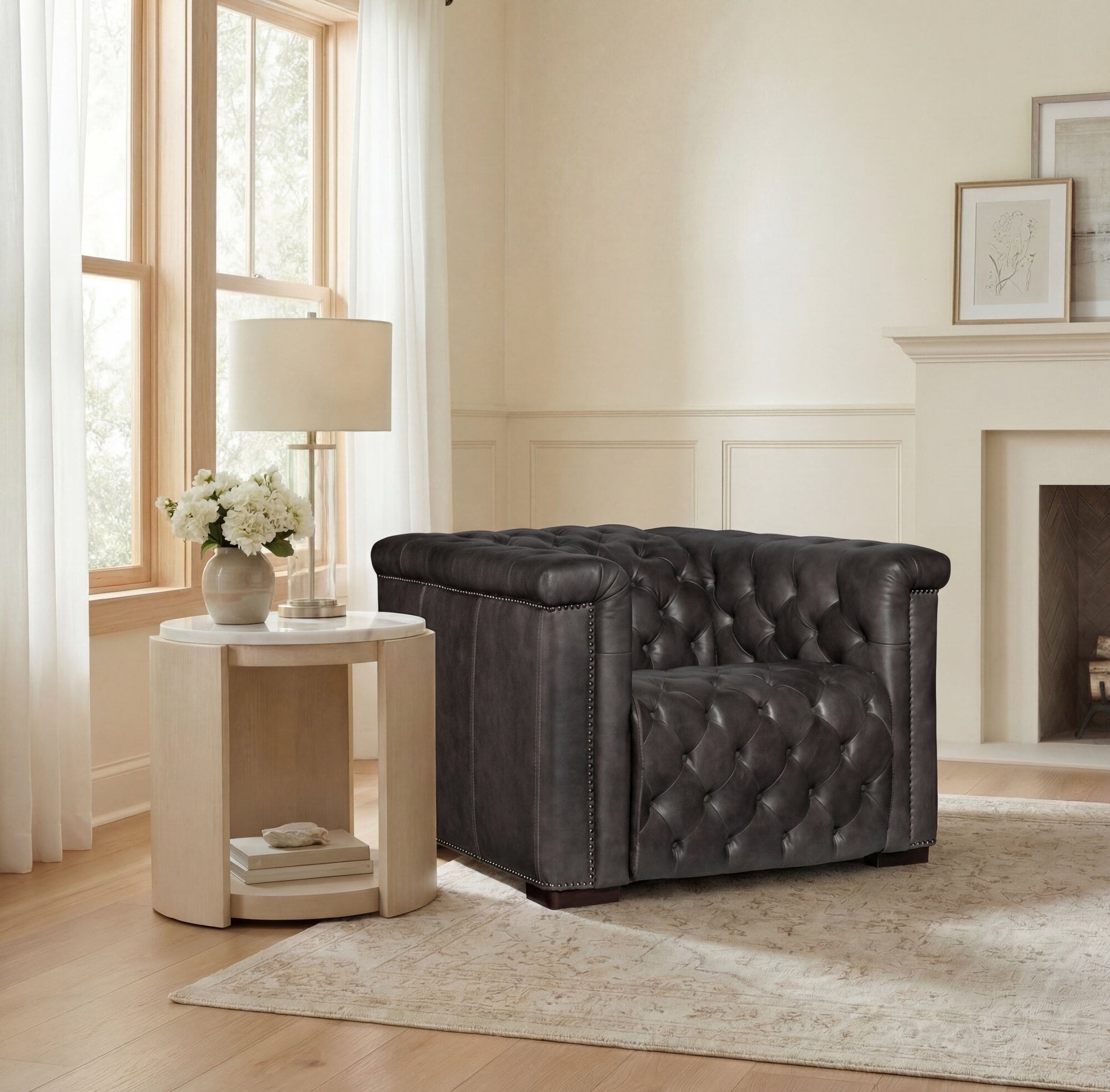 Savion Grandier Power Recliner with Power Headrest
