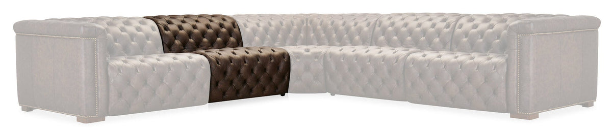 Savion Deux Armless Chair and Half with Power Headrest