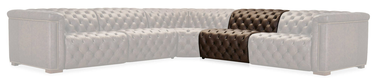 Savion Deux Armless Chair and Half with Power Recliner and Power Headrest