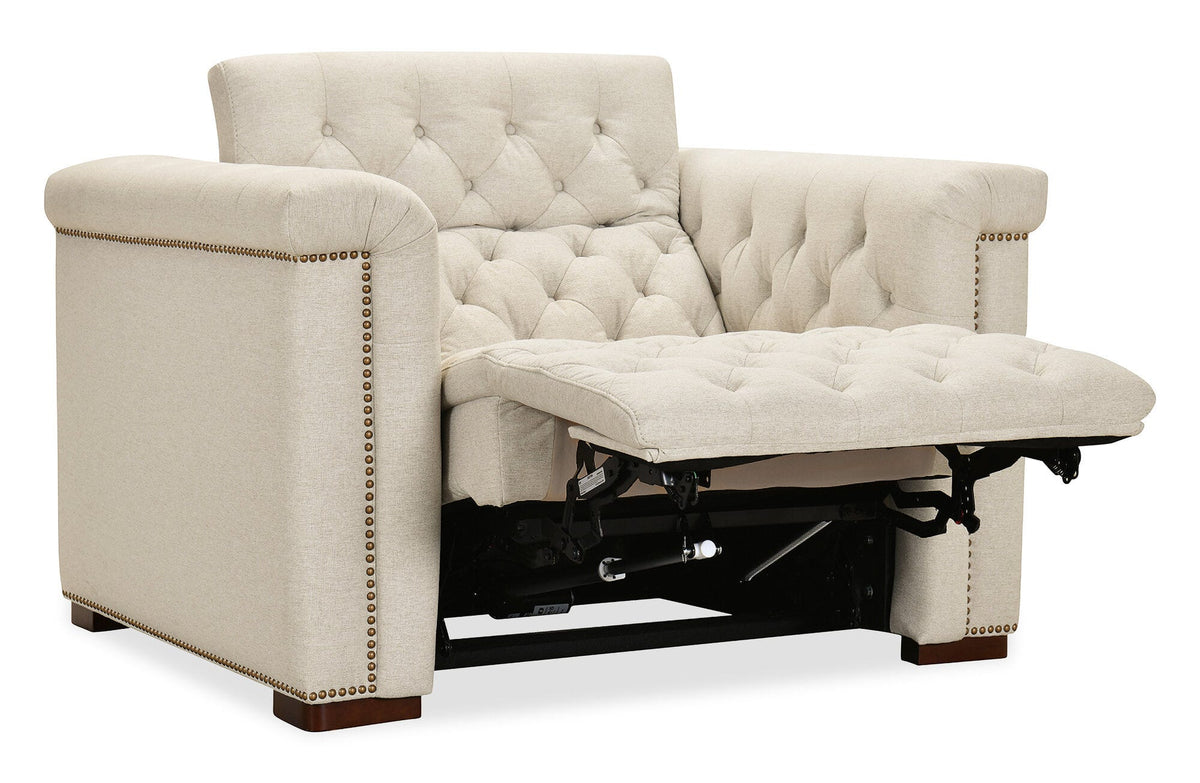 Savion Deux Power Recliner with Power Headrest