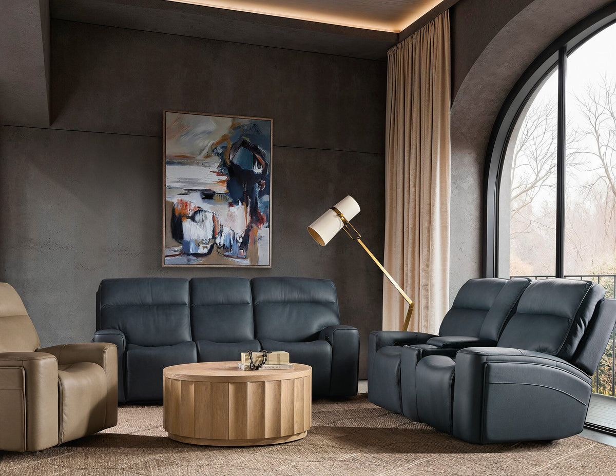 Riverton Power Sofa with Power Headrest and Lumbar