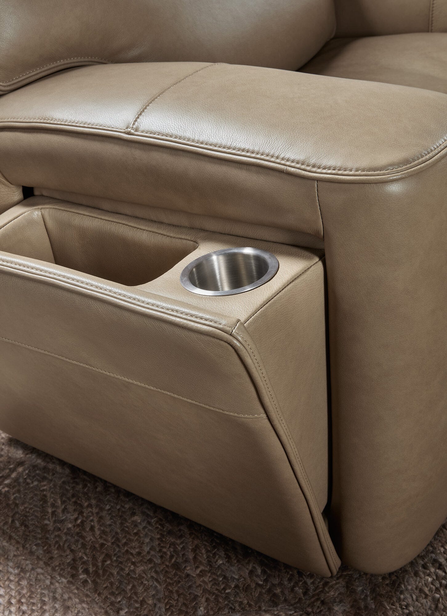 Riverton Power Gliding Recliner with Power Headrest and Lumbar