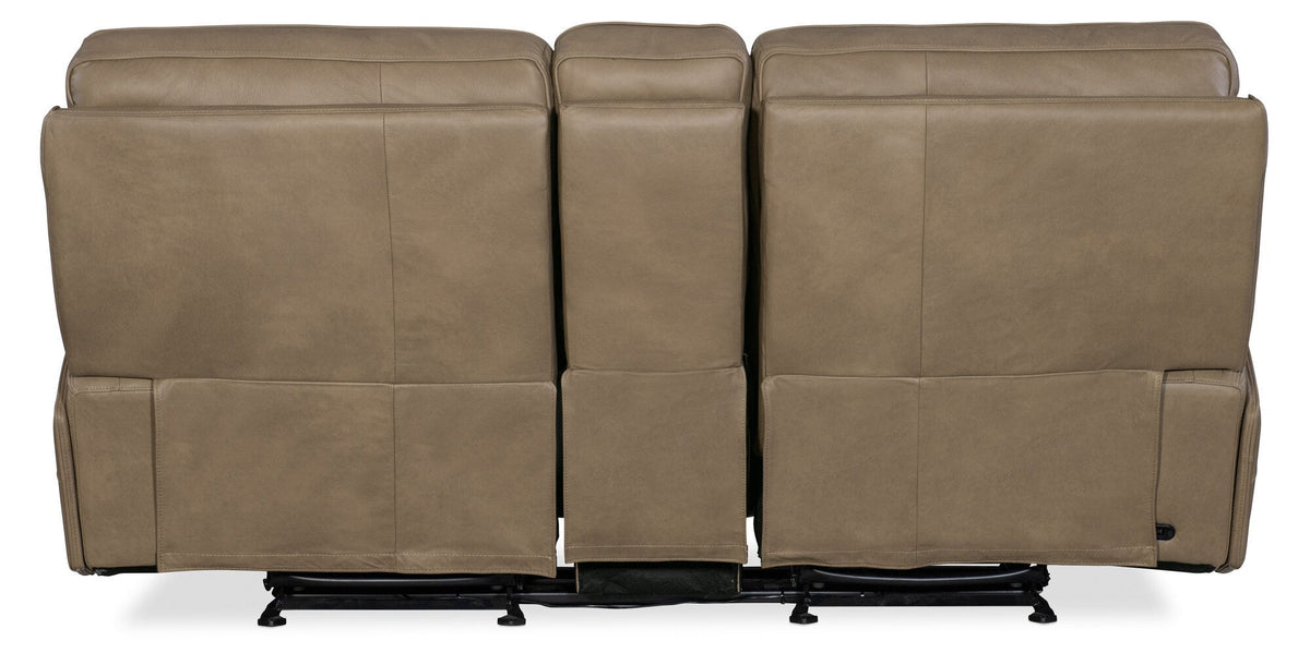 Riverton Power Gliding Console Loveseat with Power Headrest and Lumbar