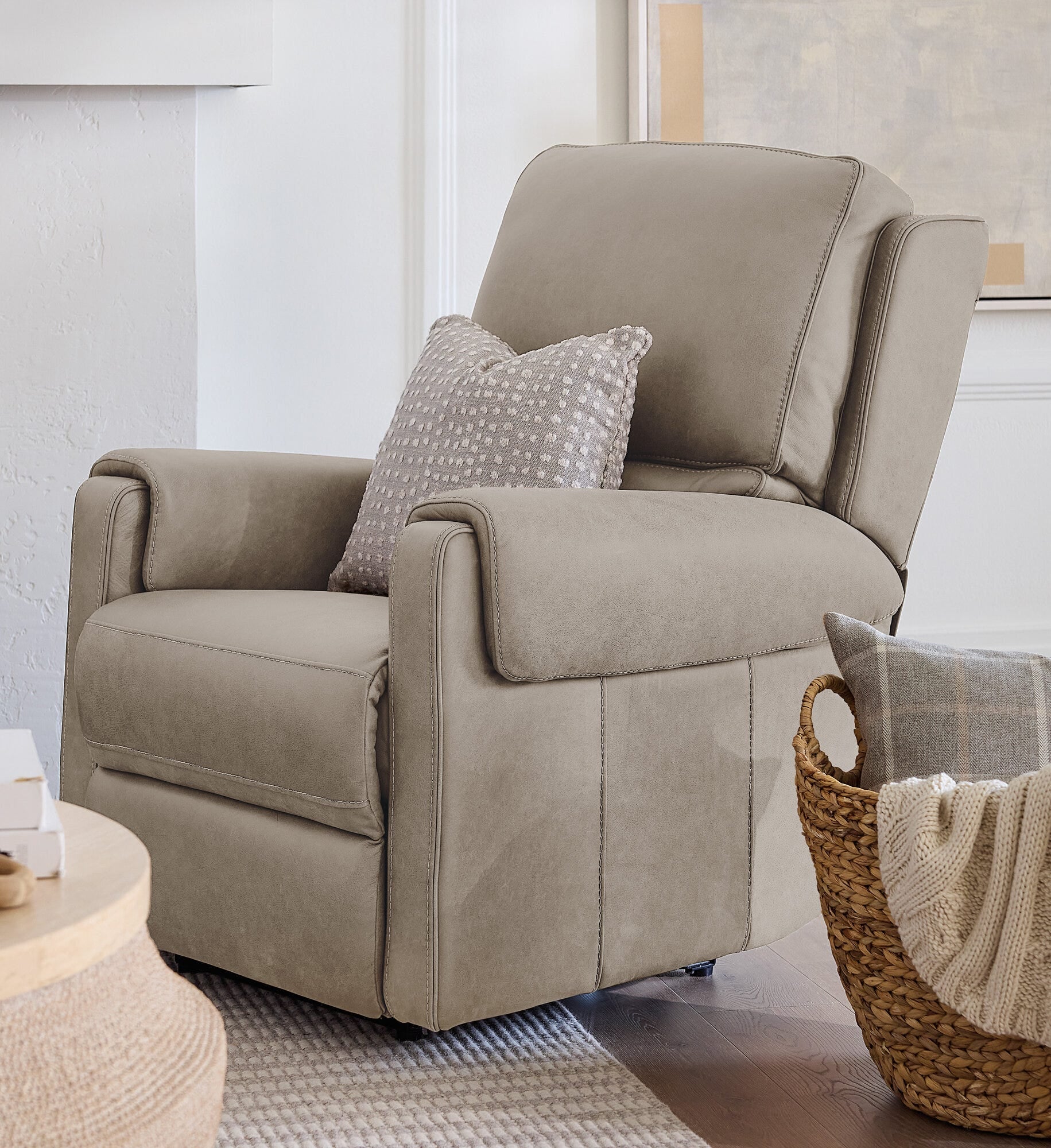 Somers Power Recliner with Power Headrest