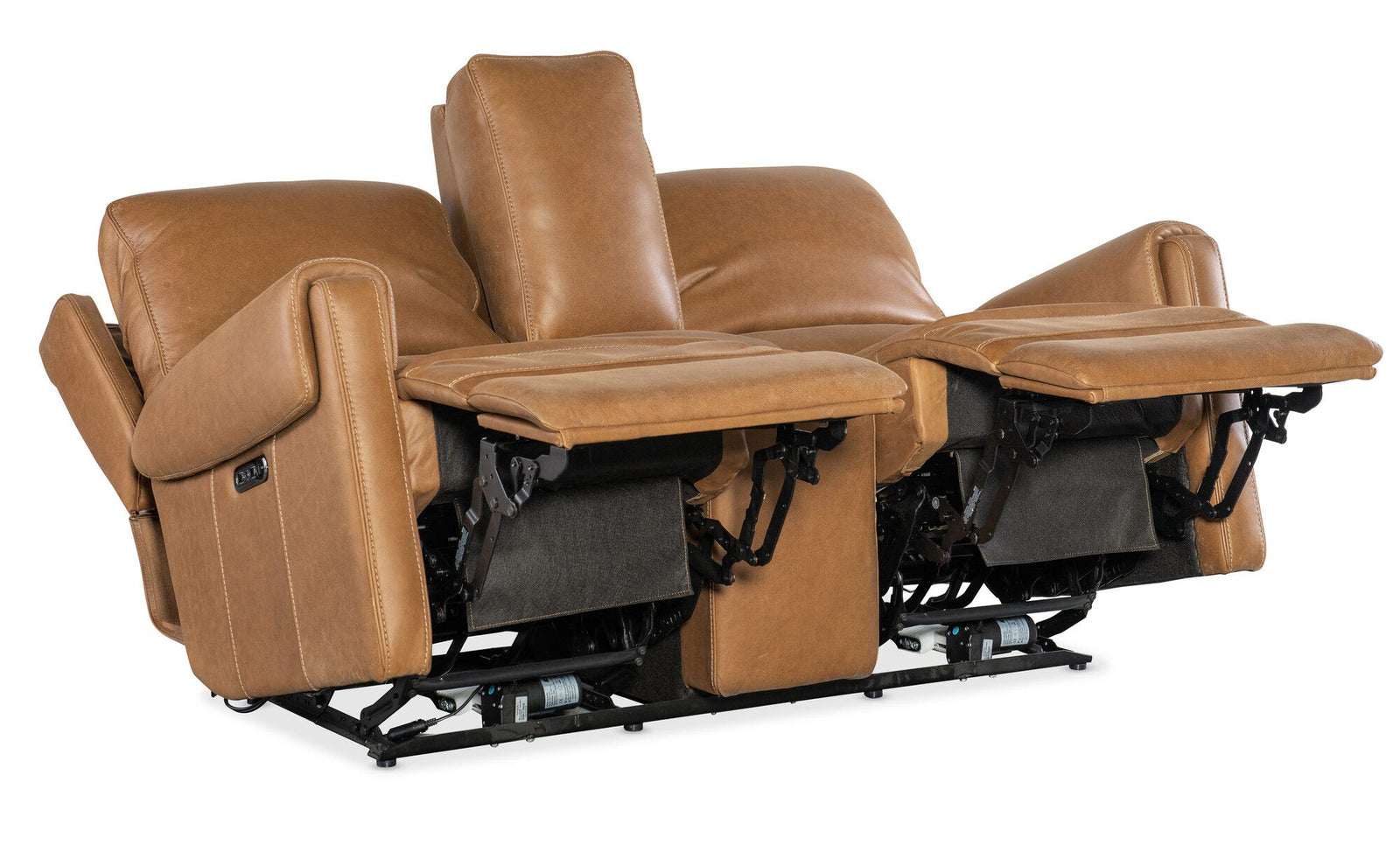 Somers Console Loveseat with Power Recline & Power Headrest