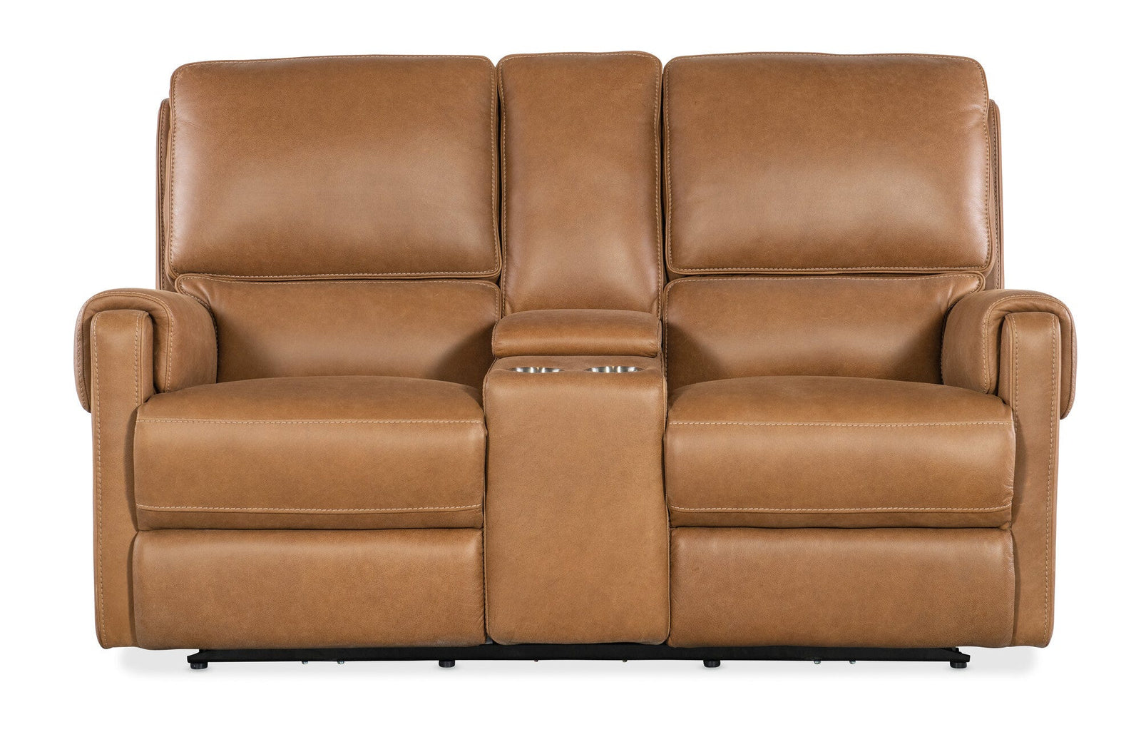 Somers Console Loveseat with Power Recline & Power Headrest