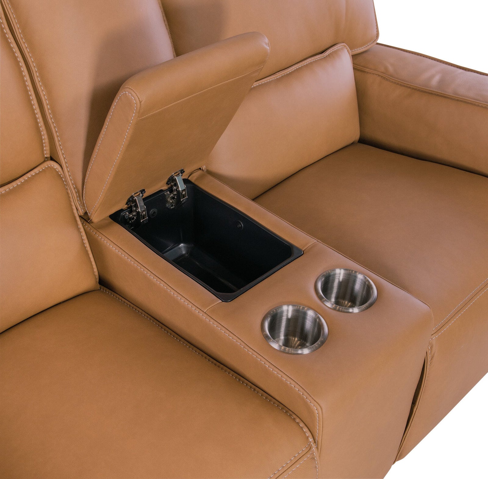 Miles Zero Gravity Console Loveseat with Power Recline & Power Headrest