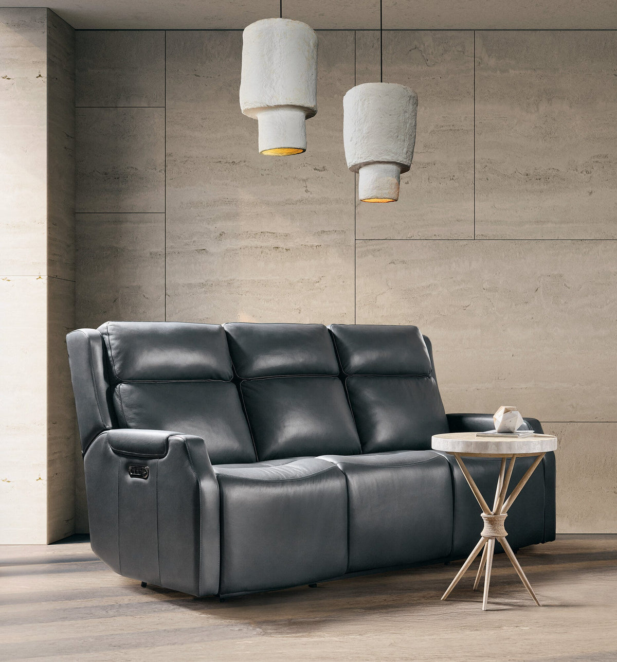 Nelson Zero Gravity Power Sofa with Power Headrest and Lumbar