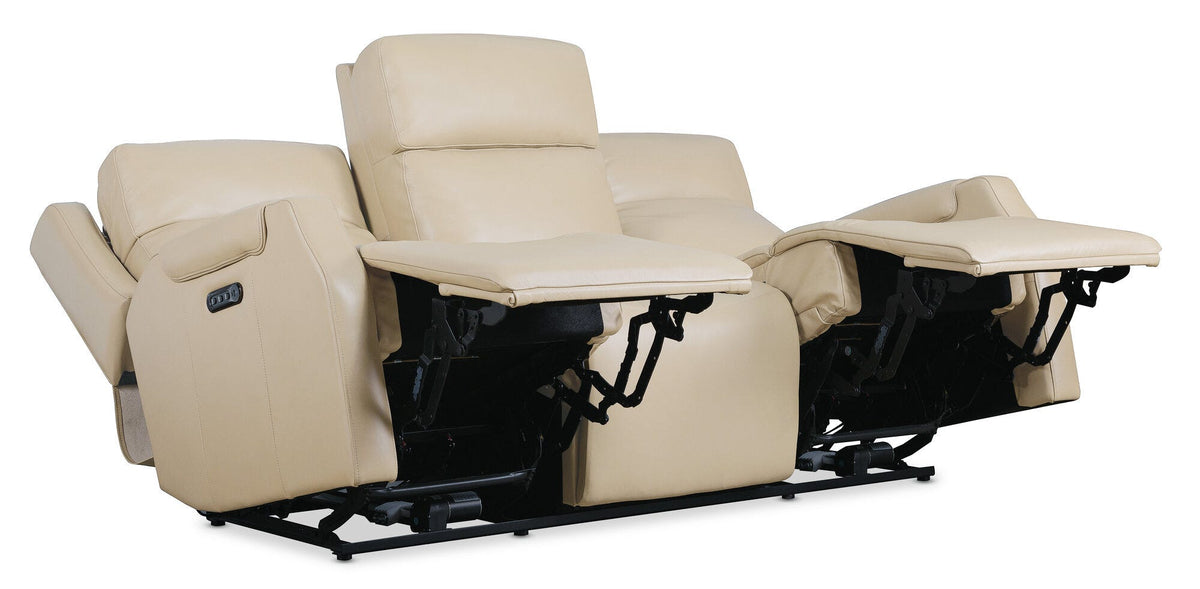 Nelson Zero Gravity Power Sofa with Power Headrests and Lumbar
