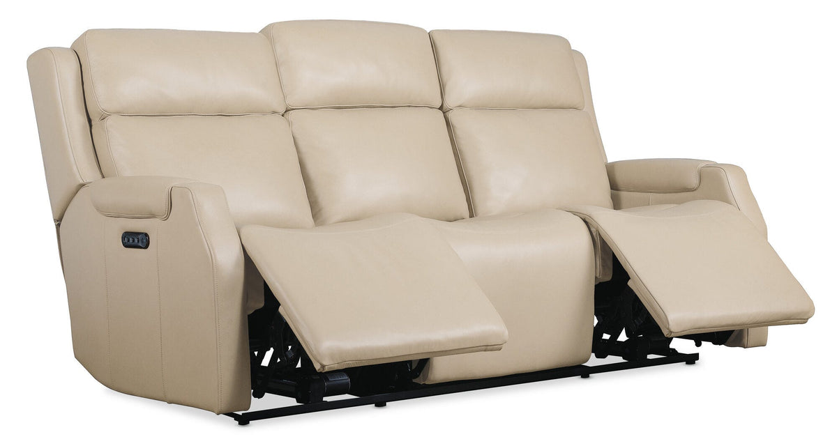 Nelson Zero Gravity Power Sofa with Power Headrests and Lumbar