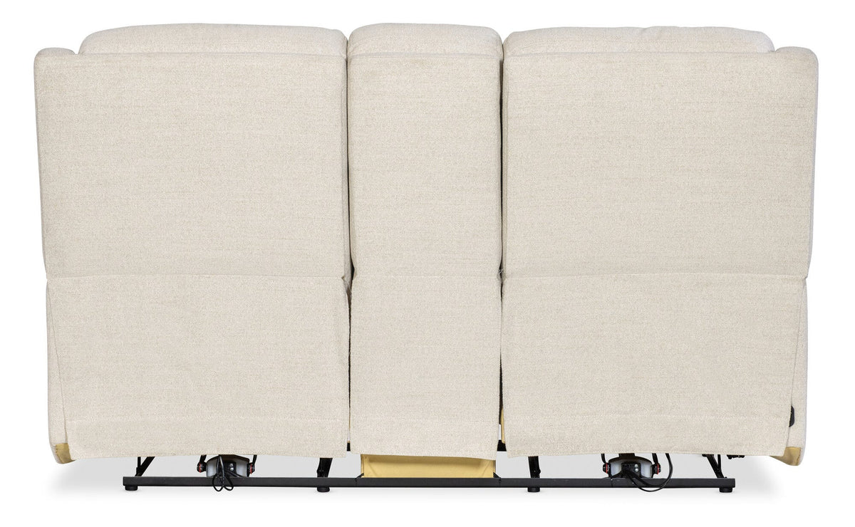 Nelson Zero Gravity Power Console Loveseat with Power Headrest & Lumbar