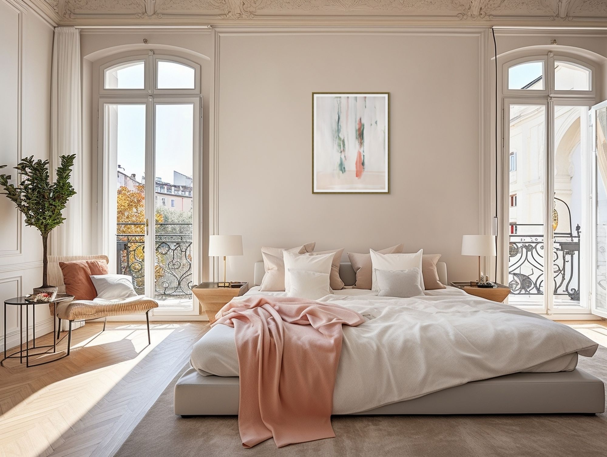 A Tranquil Disposition 2 in a room