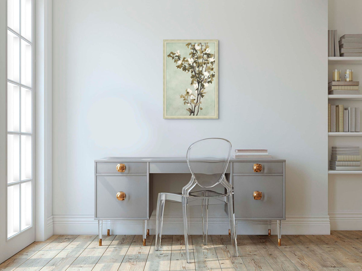 Blossoms in Mint 1 — in situ