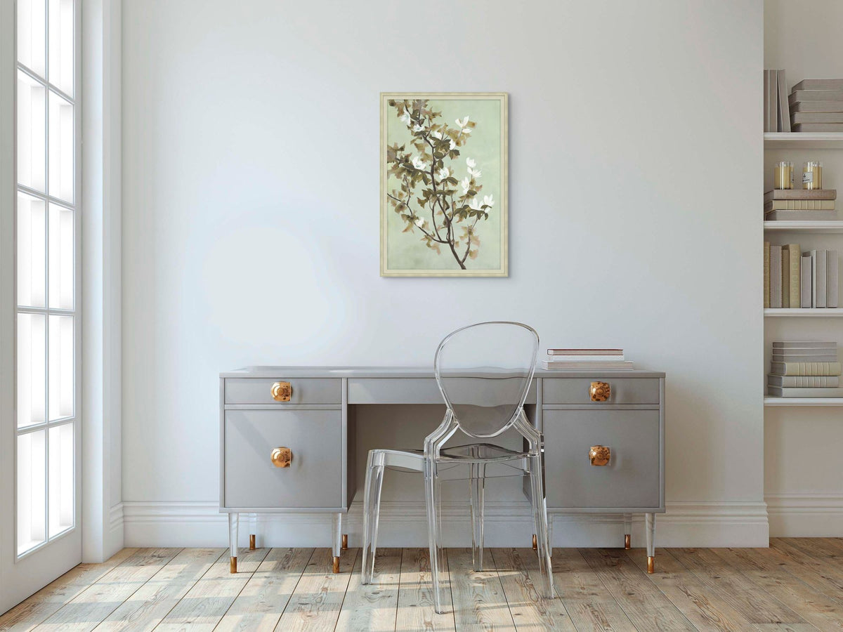 Blossoms in Mint 2 — in situ