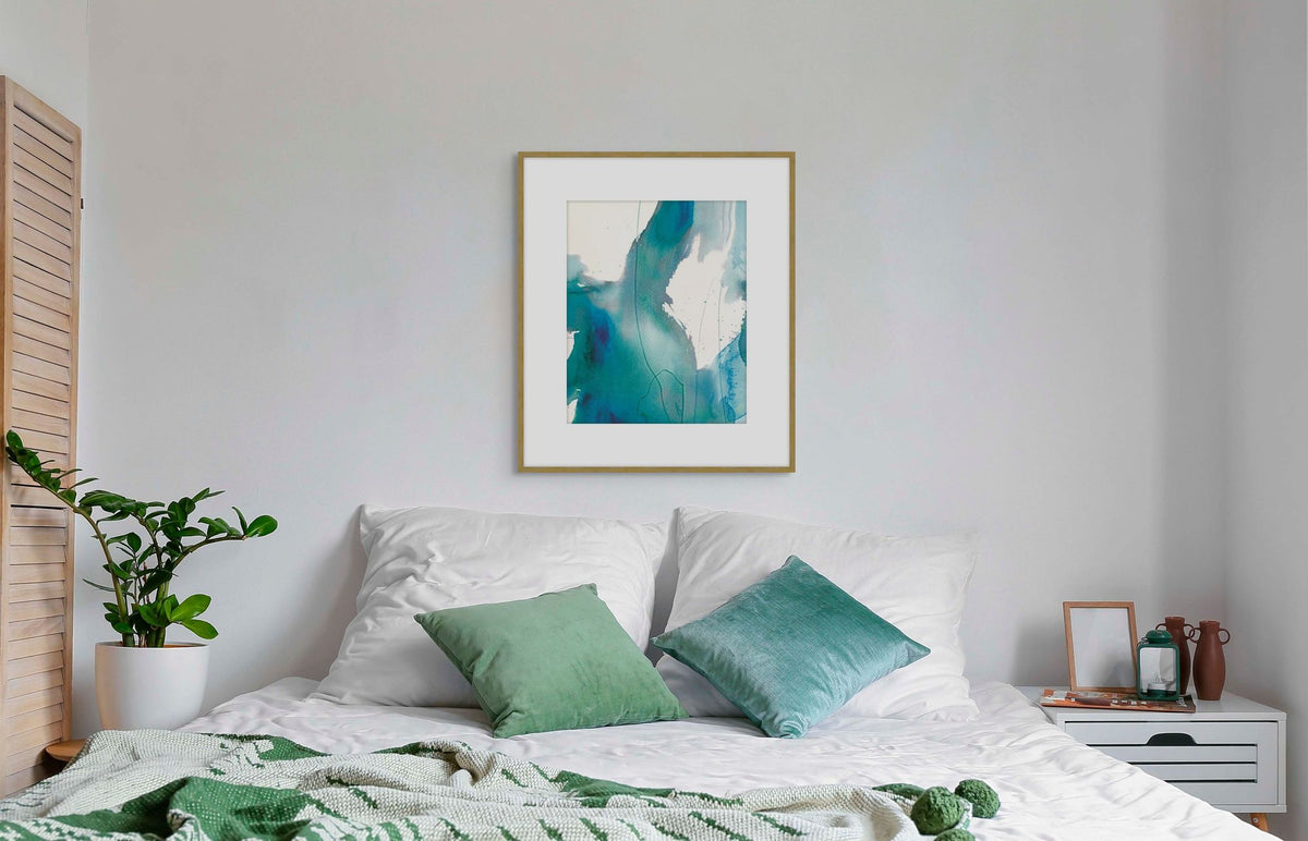 Blue Lake 1 in a room