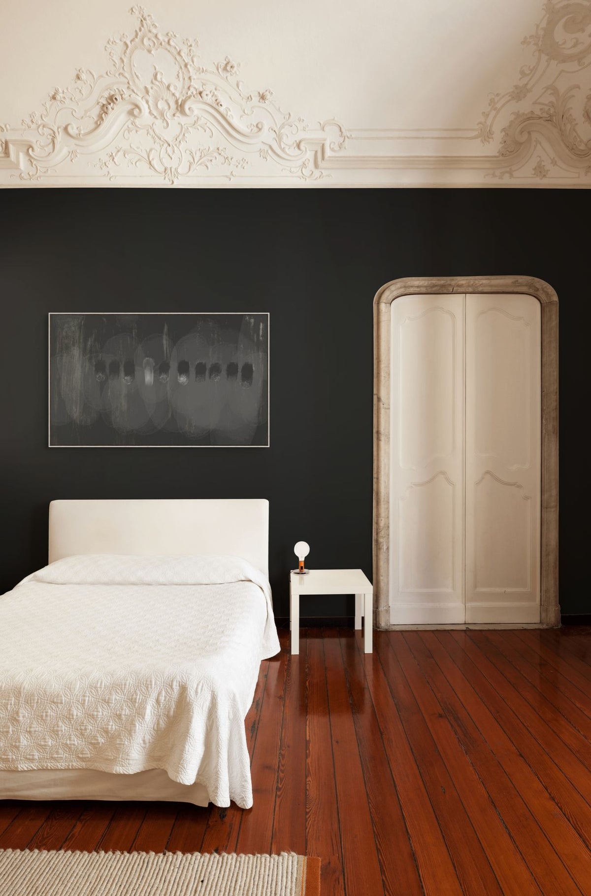 Channelled Bedrock Black 1 — in situ
