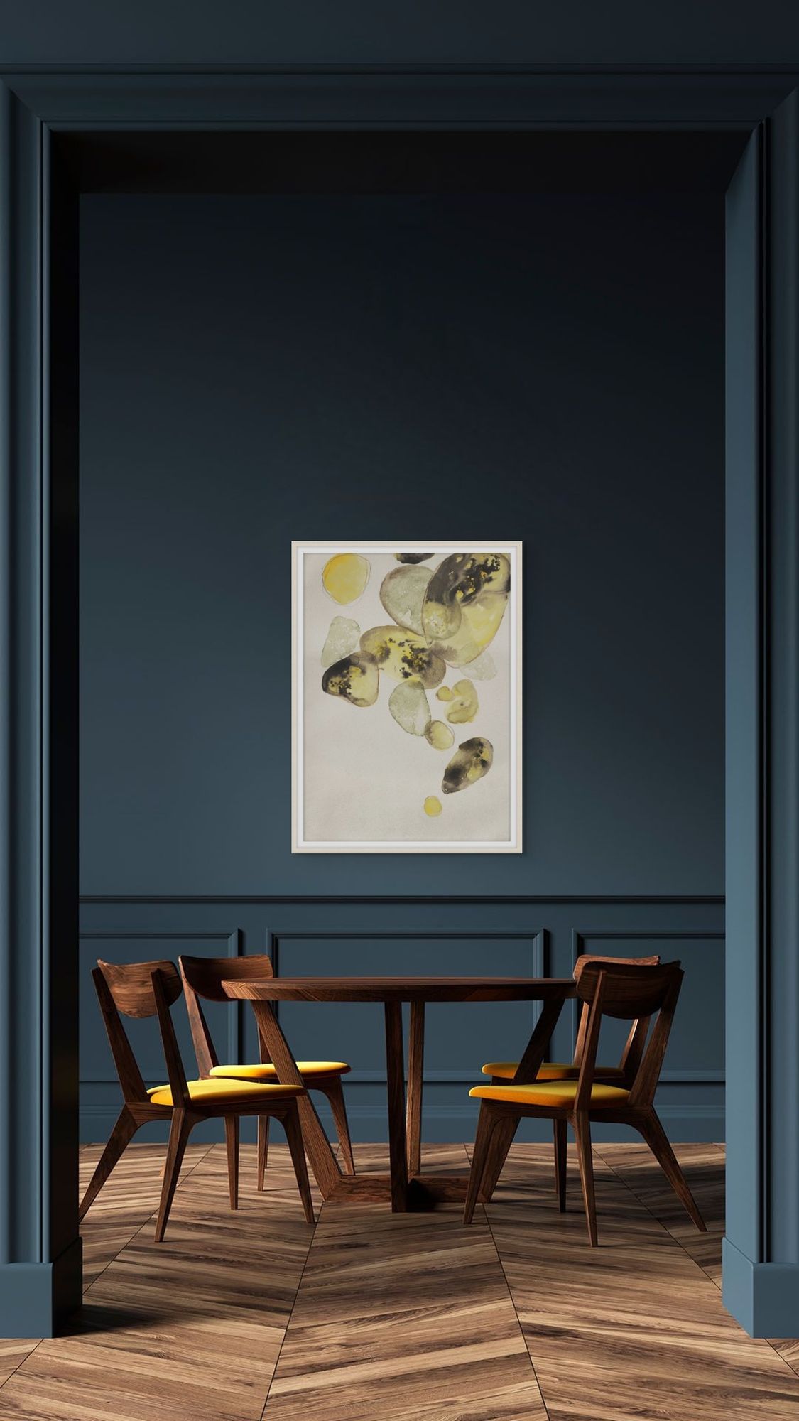 Earthen Jewels 1 in a room