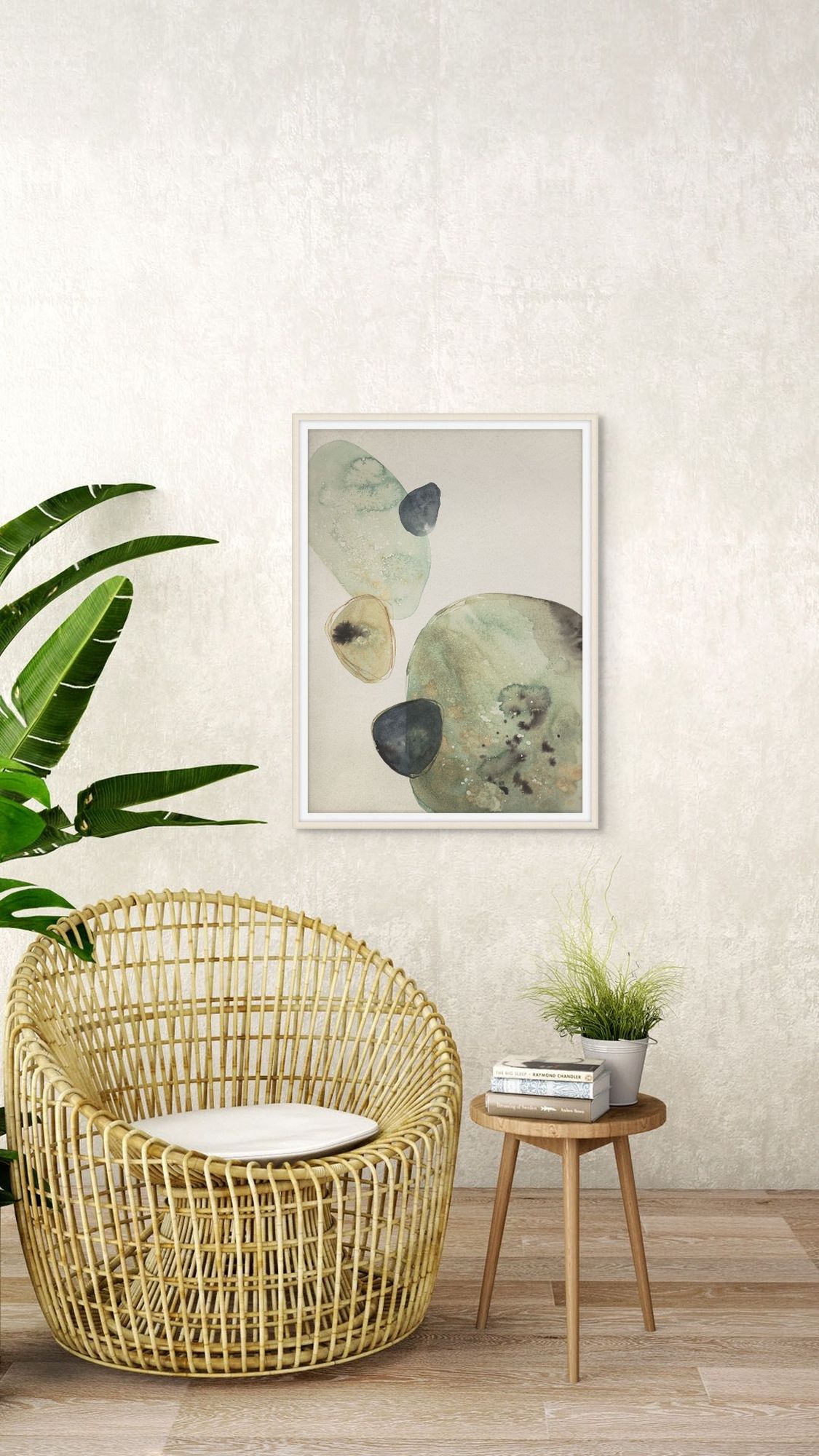 Earthen Gems 2 in a room