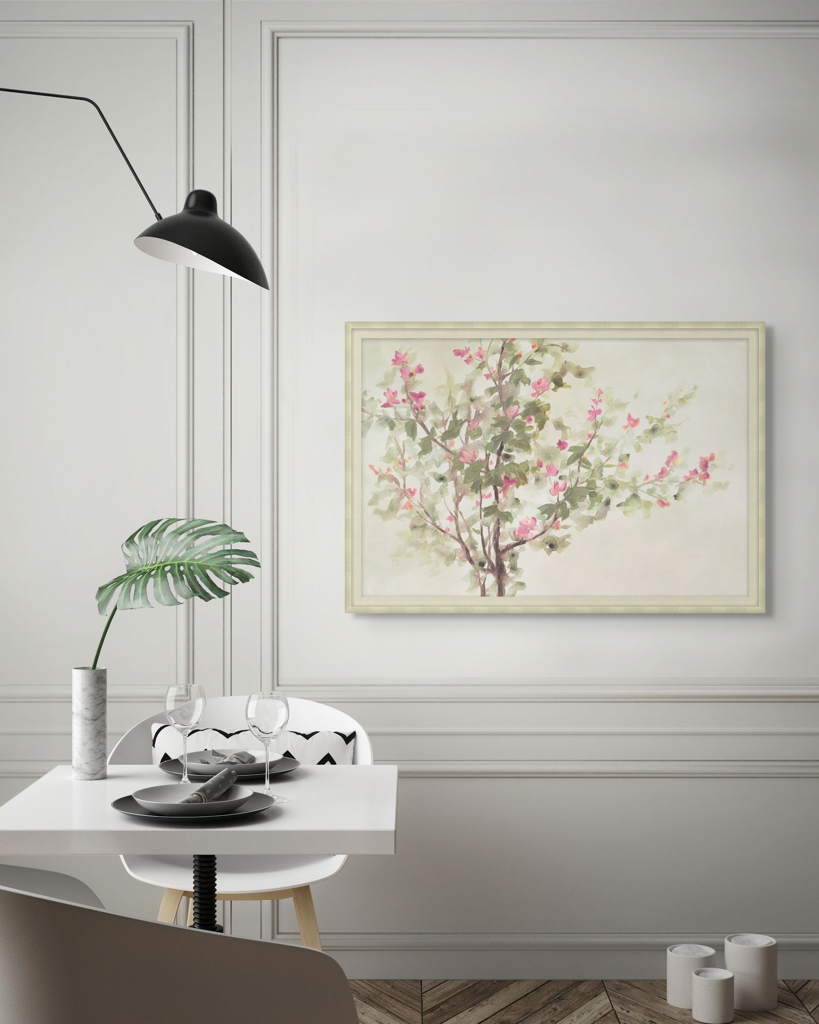 Endearing Blossoms 1 in a room