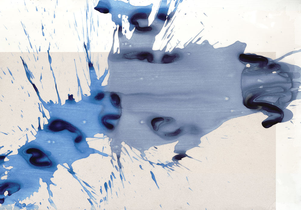 Electric Blue Spatter 1 artwork