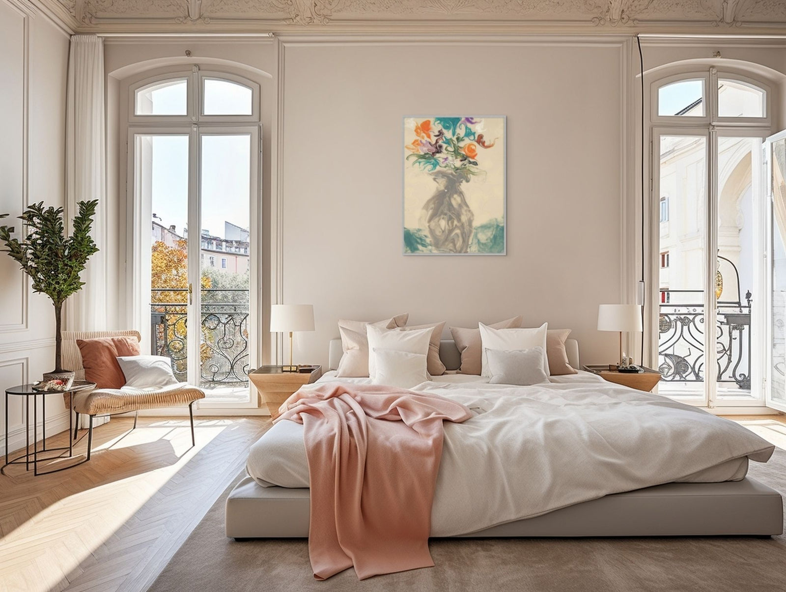 Floral Idealism 5 in a room