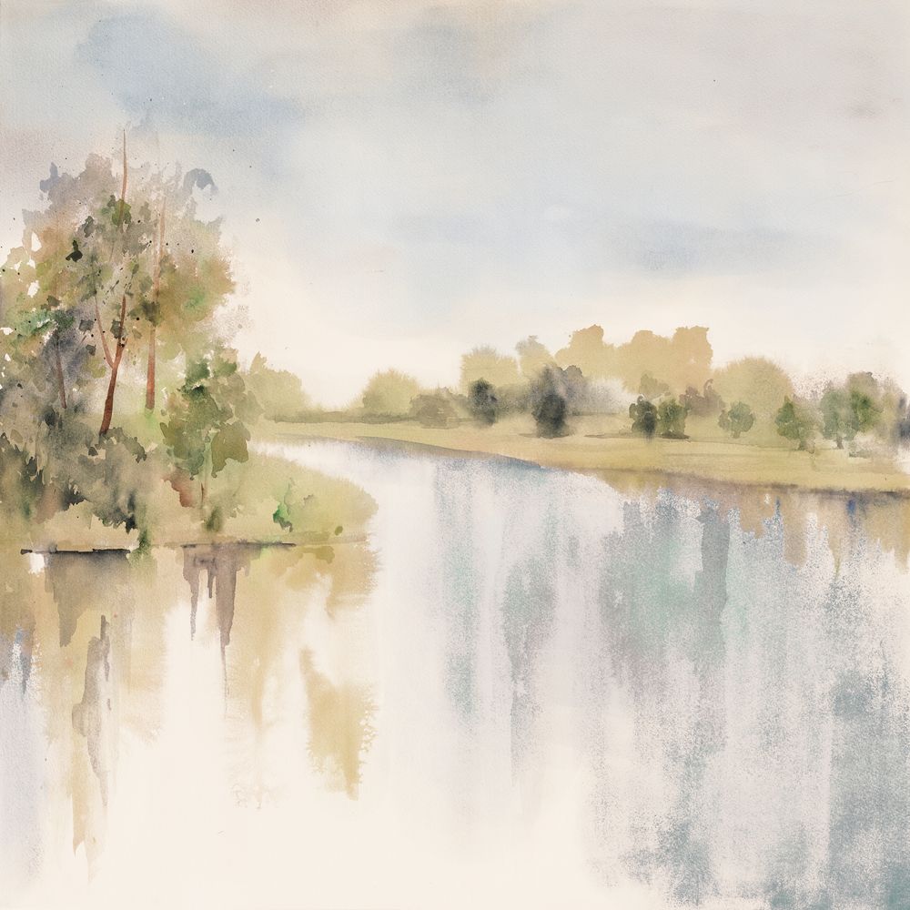 Serenity by the Shoreline 1 artwork