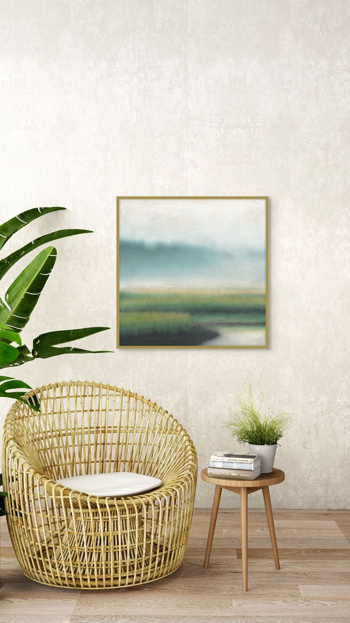 The Clouds Hang On 1 in a room