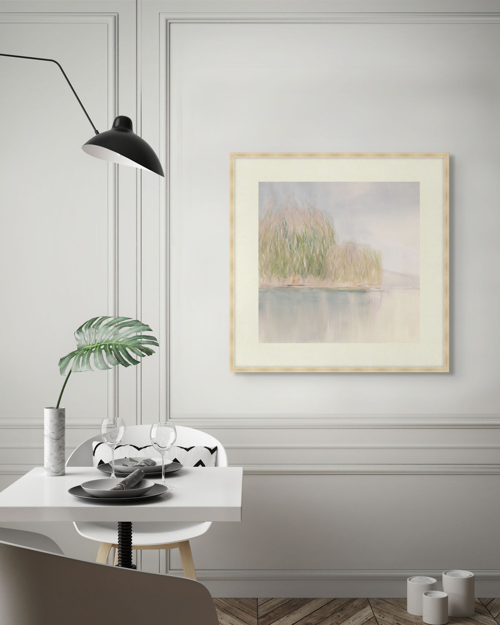 Willow Shoreline 1 in a room