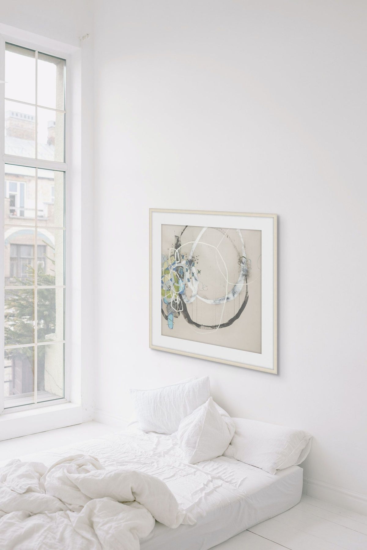 Ceaseless Circles 2 in a room