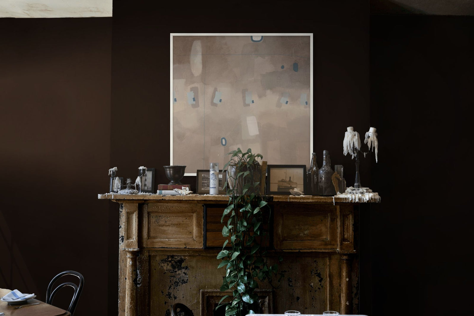 Earthen Serenade 1 in a room