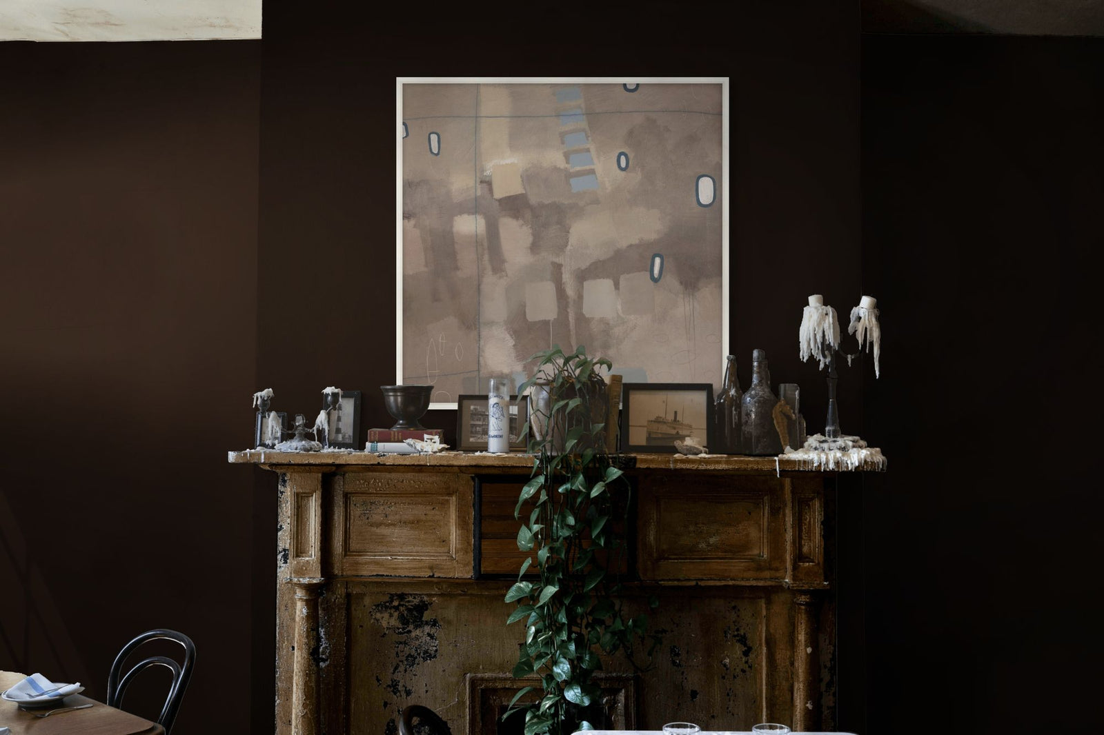 Earthen Serenade 2 in a room