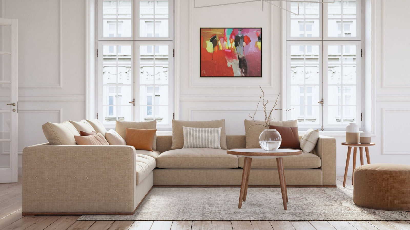 Elated and Vibrant 1 in a room